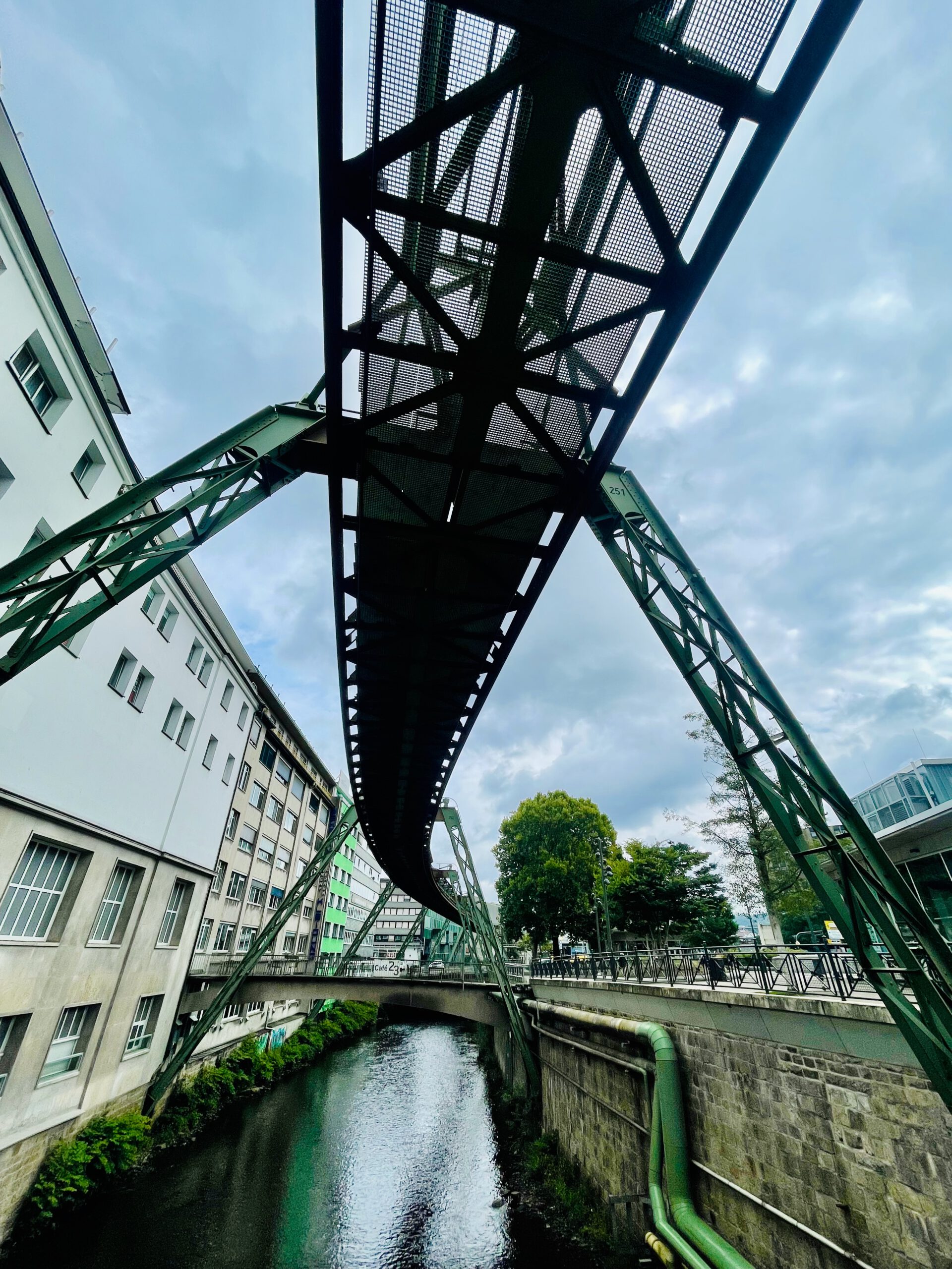 Schwebebahn Wuppertal day ticket experience at Wuppertal Hauptbahnhof station platform
