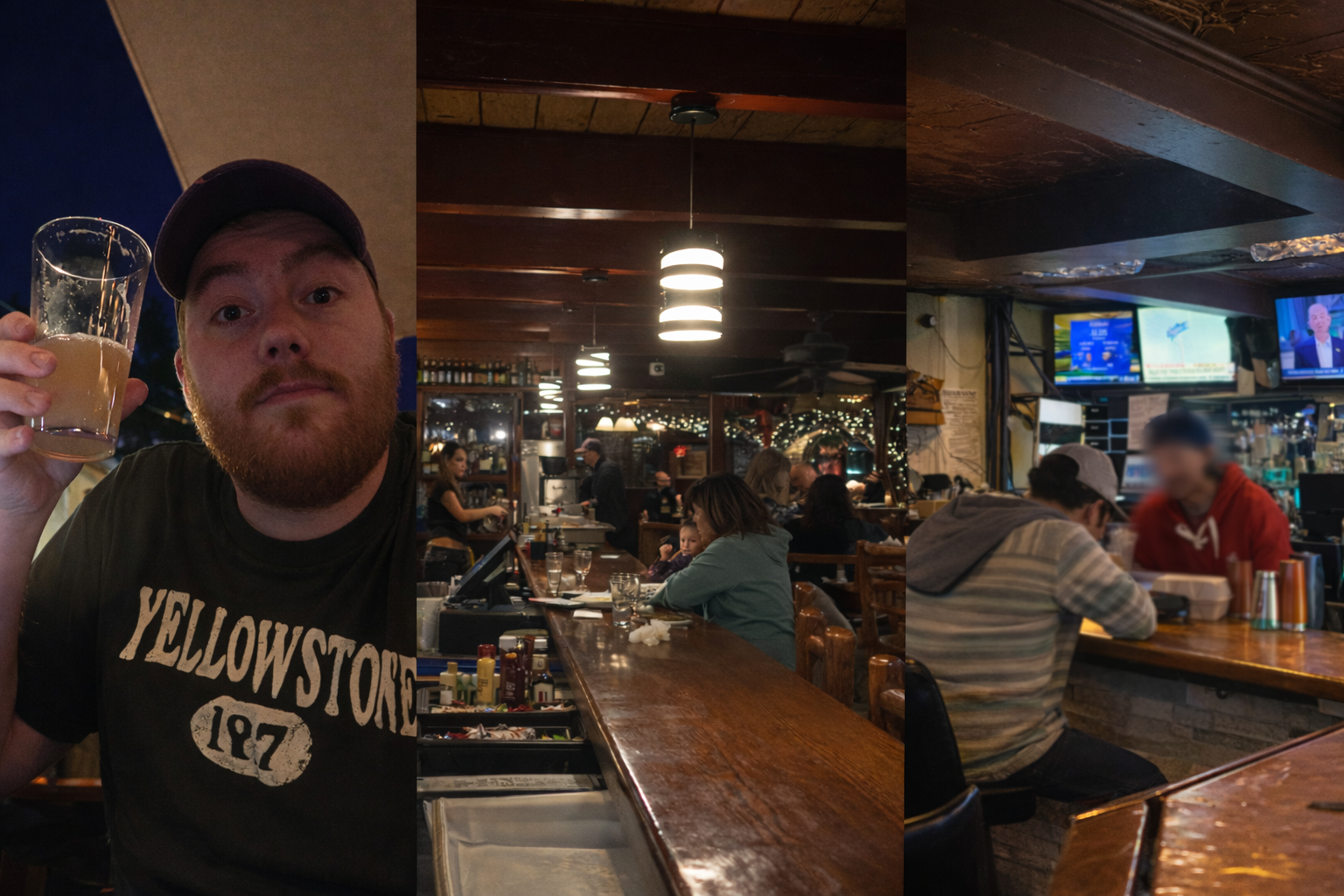 Going out in Lake Tahoe, casual bar hopping in Kings Beach and Tahoe Vista with local bars, craft beer, cozy interiors and relaxed American pub atmosphere